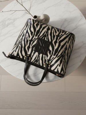 bolso tote cebra noco 2615627c banes moda tienda de ropa zapateria bolsos y complementos ramallosa nigran