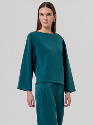 camiseta-ancha-verde-botella-surkana-556bamu01867-banes-moda-tienda-de-ropa-zapateria-bolsos-y-complementos-ramallosa-nigran-(2)