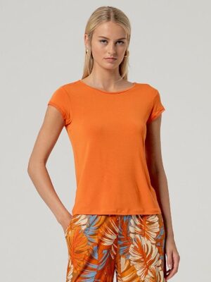 camiseta naranja surkana 516babo01320 banes moda tienda de ropa zapateria bolsos y complementos ramallosa nigran (1)