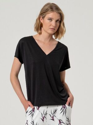 camiseta negro surkana 526bamo01500 banes moda tienda de ropa zapateria bolsos y complementos ramallosa nigran (1)