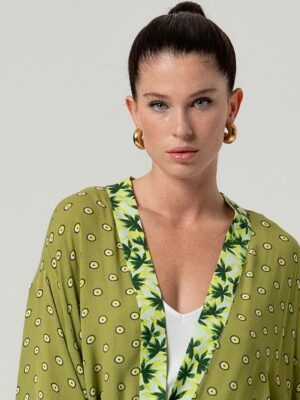 kimono verde surkana 36kaki92170 banes moda tienda de ropa zapateria bolsos y complementos ramallosa nigran (2)