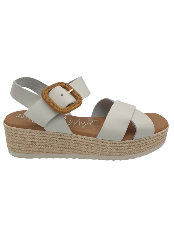 Sandalias plataforma hielo con suela de goma, comodidad y estilo para el verano