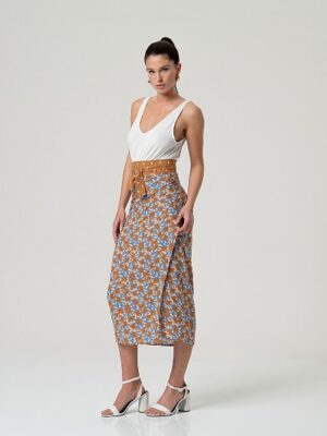 pareo marrón surkana 36kapa92170 banes moda tienda de ropa zapateria bolsos y complementos ramallosa nigran (1)