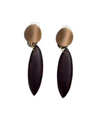 pendientes-dorados-con-colgante-de-madera-oscura-7832-banes-moda-tienda-de-ropa-zapateria-bolsos-y-complementos-ramallosa-nigran