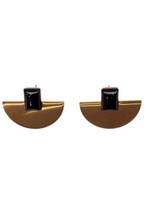 pendientes-dorados-con-piedra-negra--4823-banes-moda-tienda-de-ropa-zapateria-bolsos-y-complementos-ramallosa-nigran