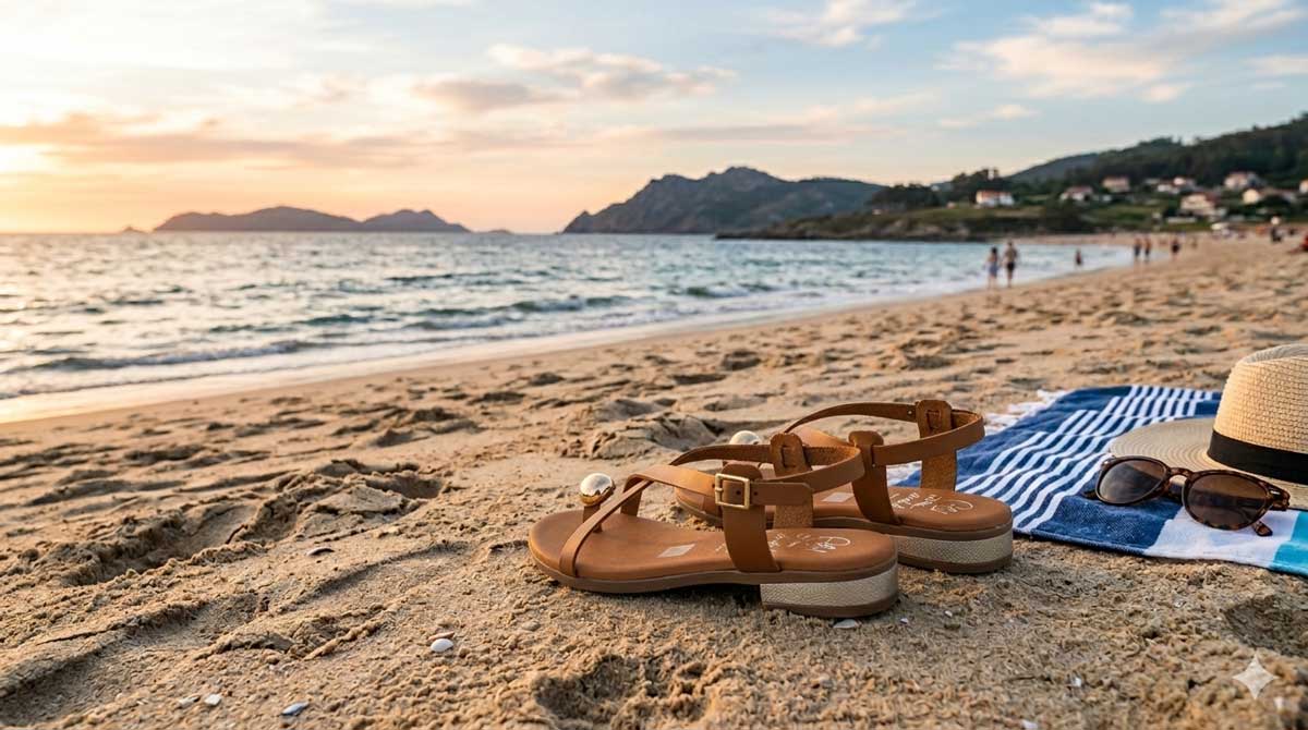 Sandalias cómodas para el verano en el Valle Miñor - Banes Moda Ramallosa Nigrán