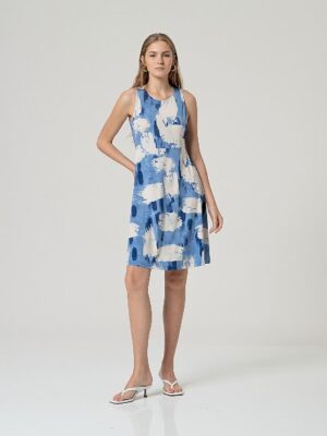 vestido azul surkana 526kily71251 banes moda tienda de ropa zapateria bolsos y complementos ramallosa nigran (1)