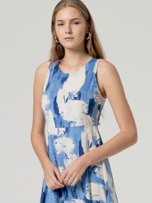 vestido azul surkana 526kily71251 banes moda tienda de ropa zapateria bolsos y complementos ramallosa nigran (2)