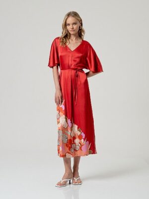 vestido rojo surkana 516hisa72740 banes moda tienda de ropa zapateria bolsos y complementos ramallosa nigran (1)