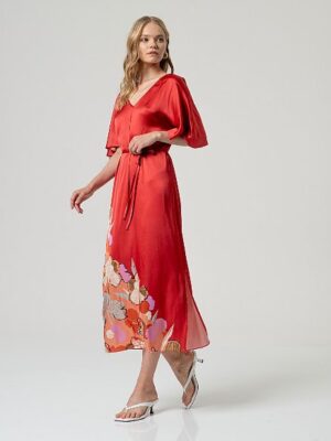 vestido rojo surkana 516hisa72740 banes moda tienda de ropa zapateria bolsos y complementos ramallosa nigran (2)
